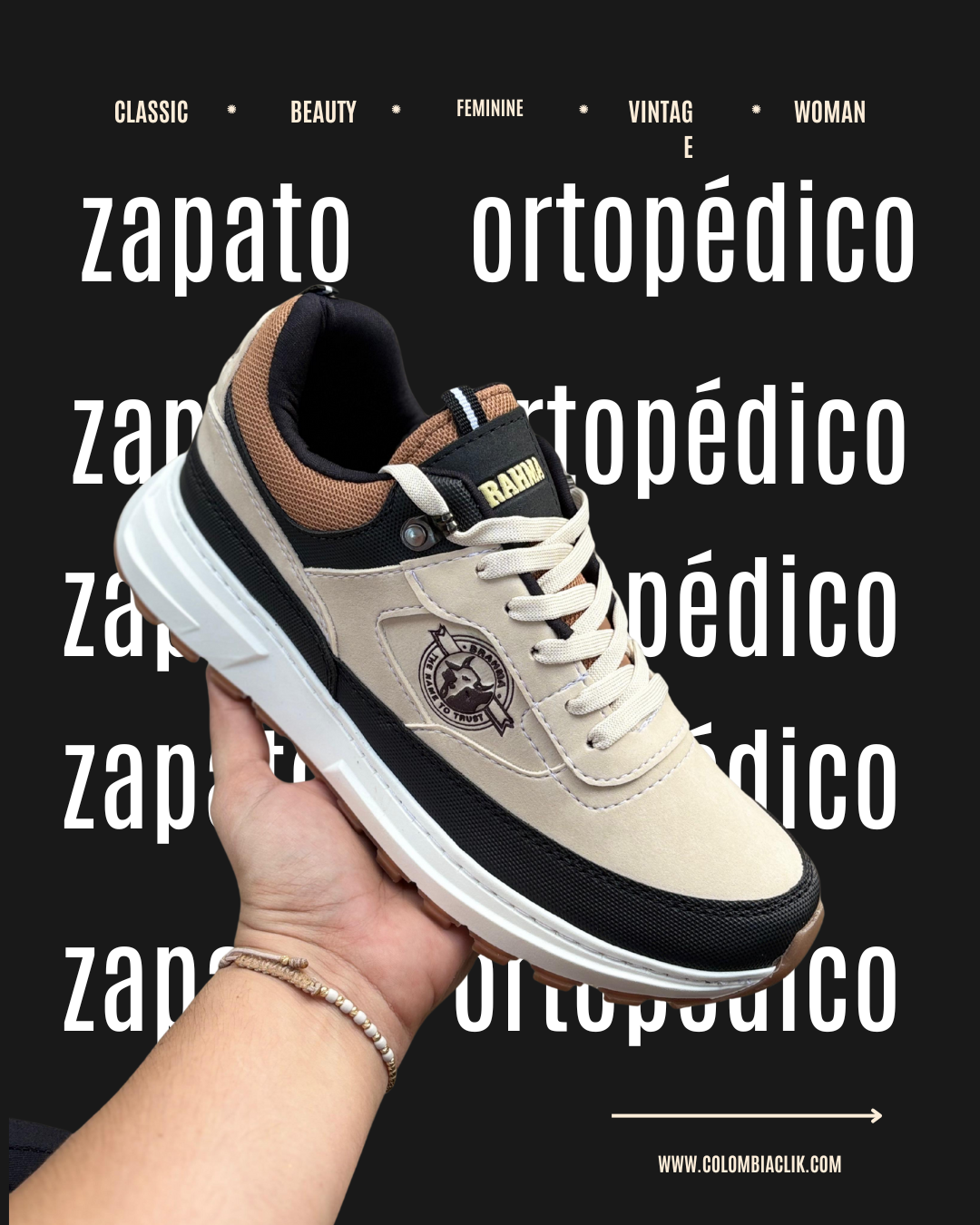 🔥 ¡Solo por hoy! Compra tus Brahma y te regalamos 2 pares de medias ortopédicas
