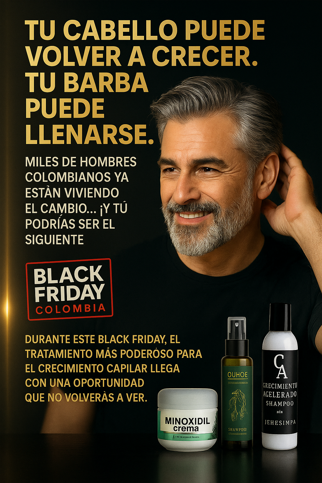 🧴 🔥 ¡RECUPERA TU CABELLO Y TU BARBA EN TIEMPO RÉCORD! 🔥