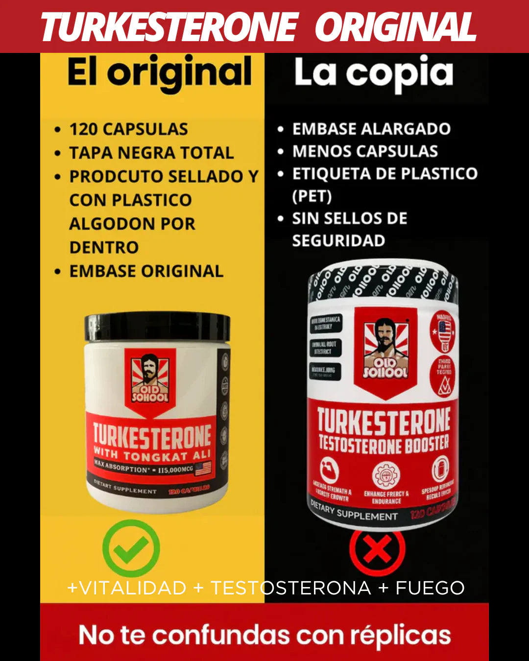 Turkesterone PRO Old School – 120 Caps