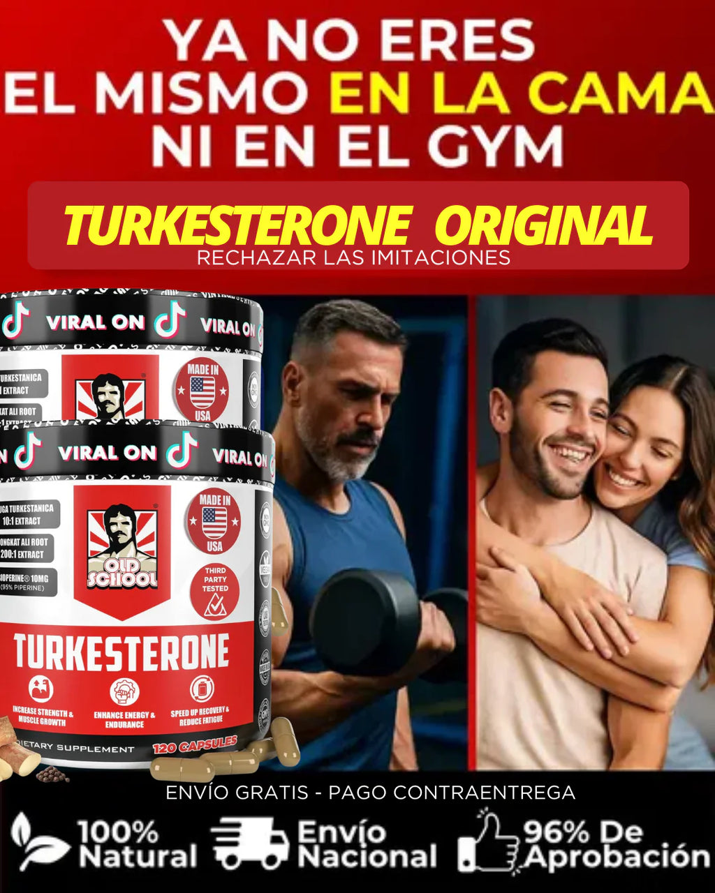 Turkesterone PRO Old School – 120 Caps
