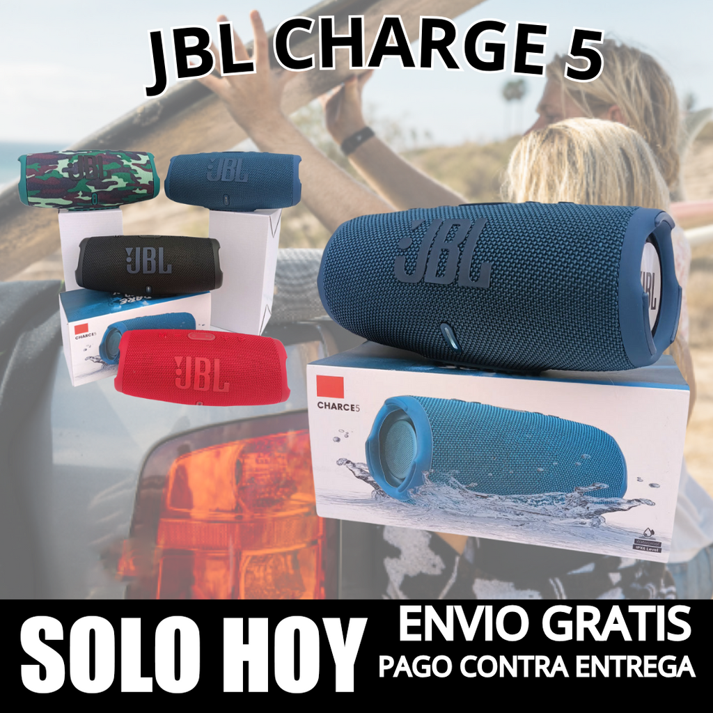 🔊 ¡No lleves 1, llévate 2 JBL Charge 3 al precio de 1!