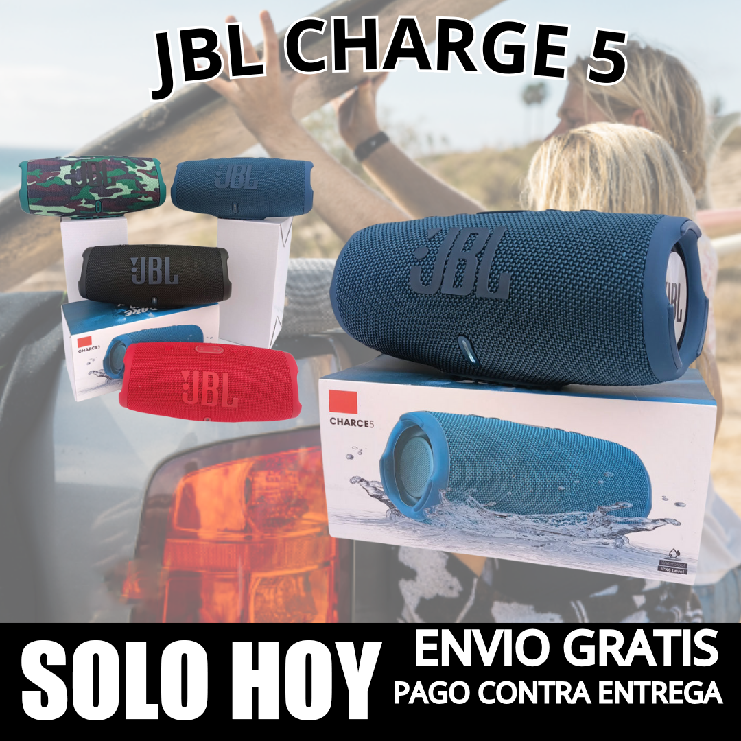 🔊 ¡No lleves 1, llévate 2 JBL Charge 3 al precio de 1!