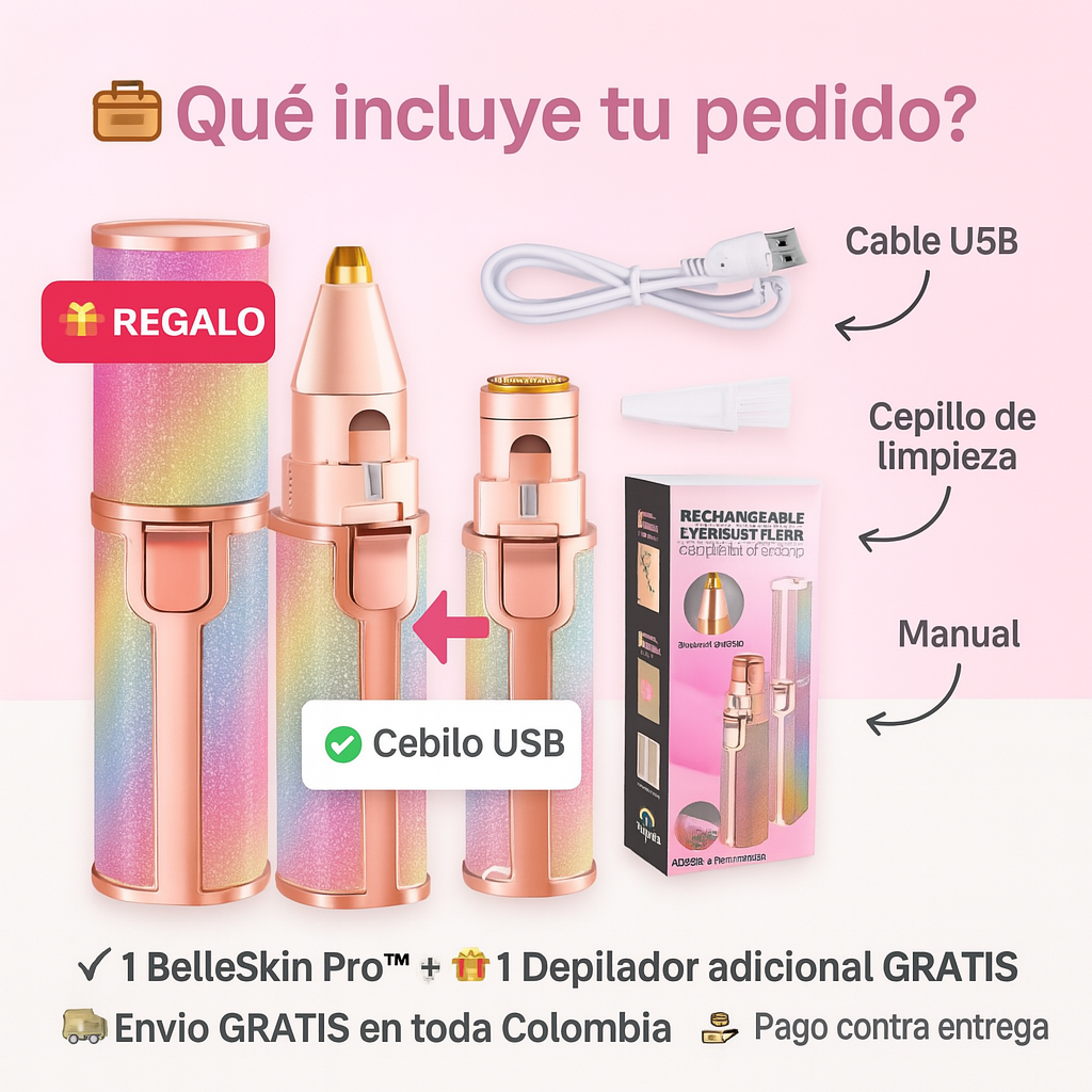 💖 BelleSkin Pro™ – Perfilador Facial Recargable