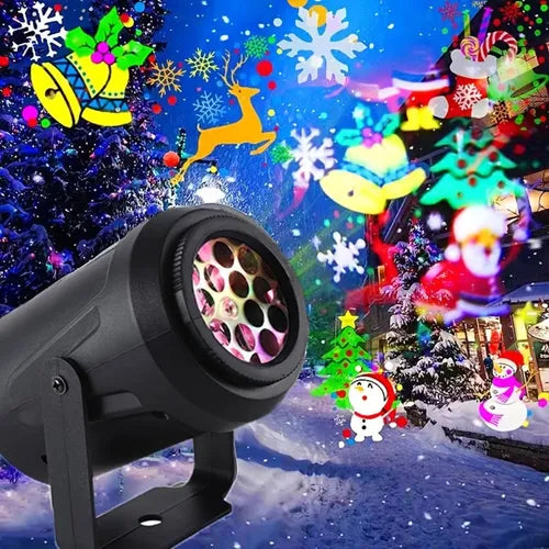 Ambiente navideño instantáneo sin cables ni instalaciones complicadas.