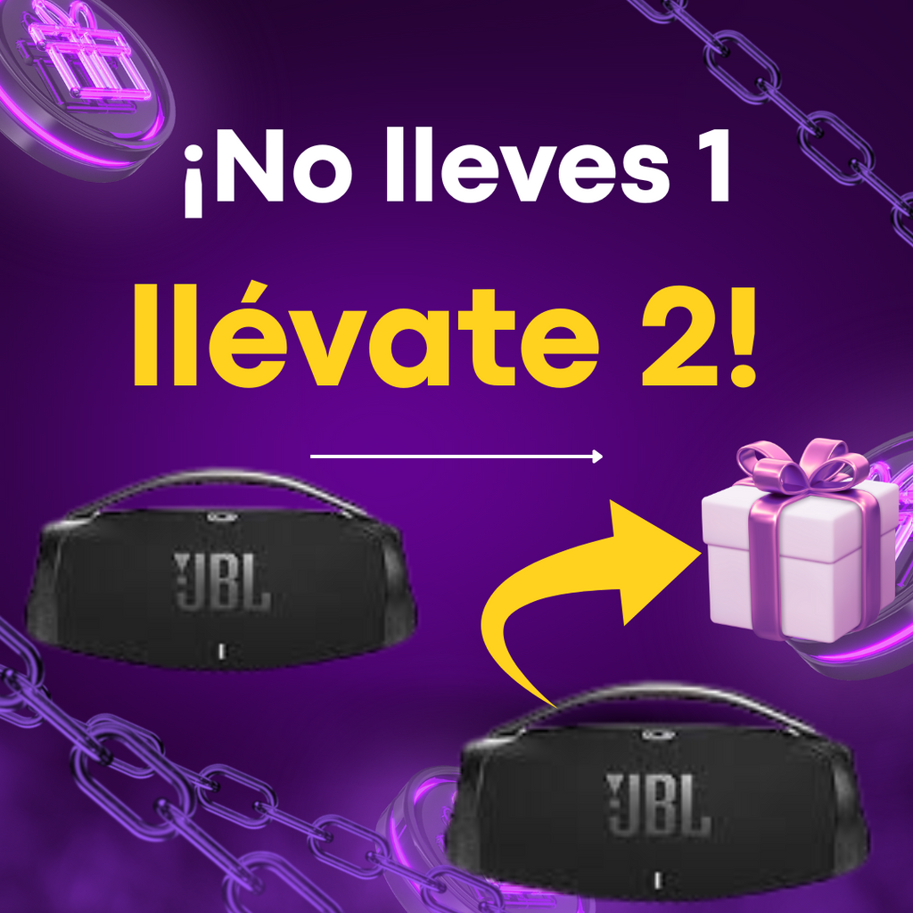 🔊 ¡No lleves 1, llévate 2 JBL Charge 3 al precio de 1!