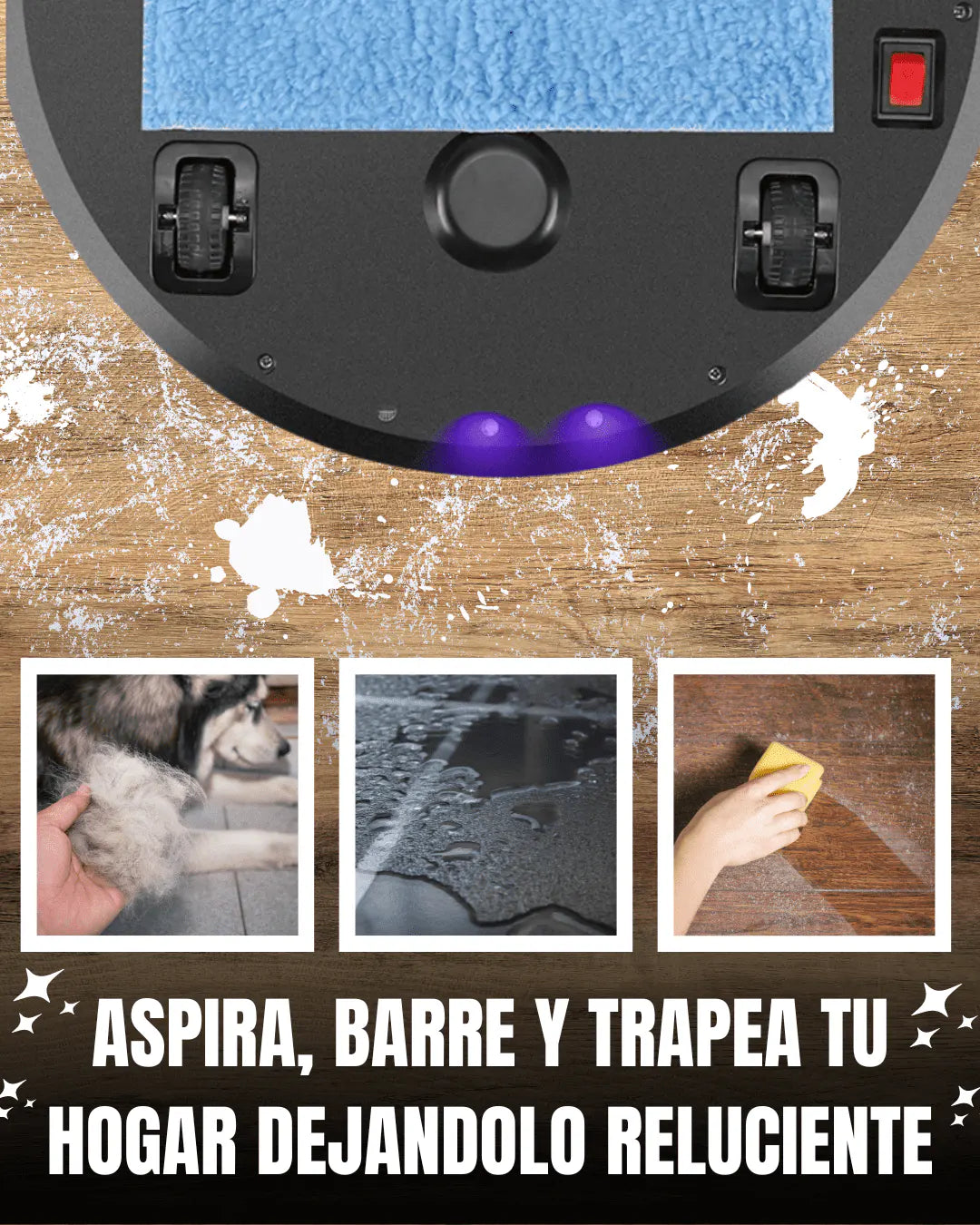 SmartSweep Pro™ – Robot Aspirador 3 en 1