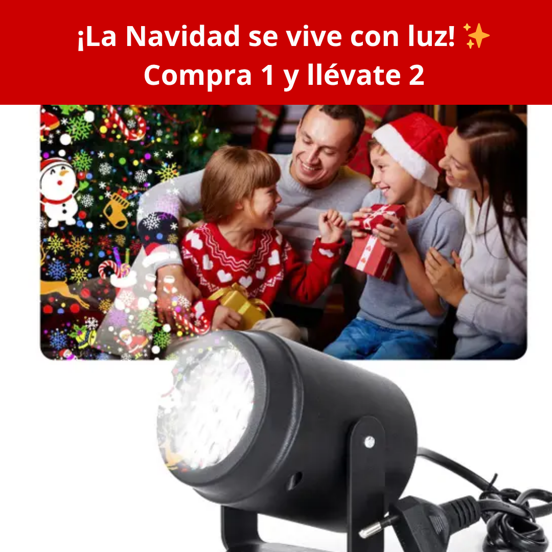 Ambiente navideño instantáneo sin cables ni instalaciones complicadas.