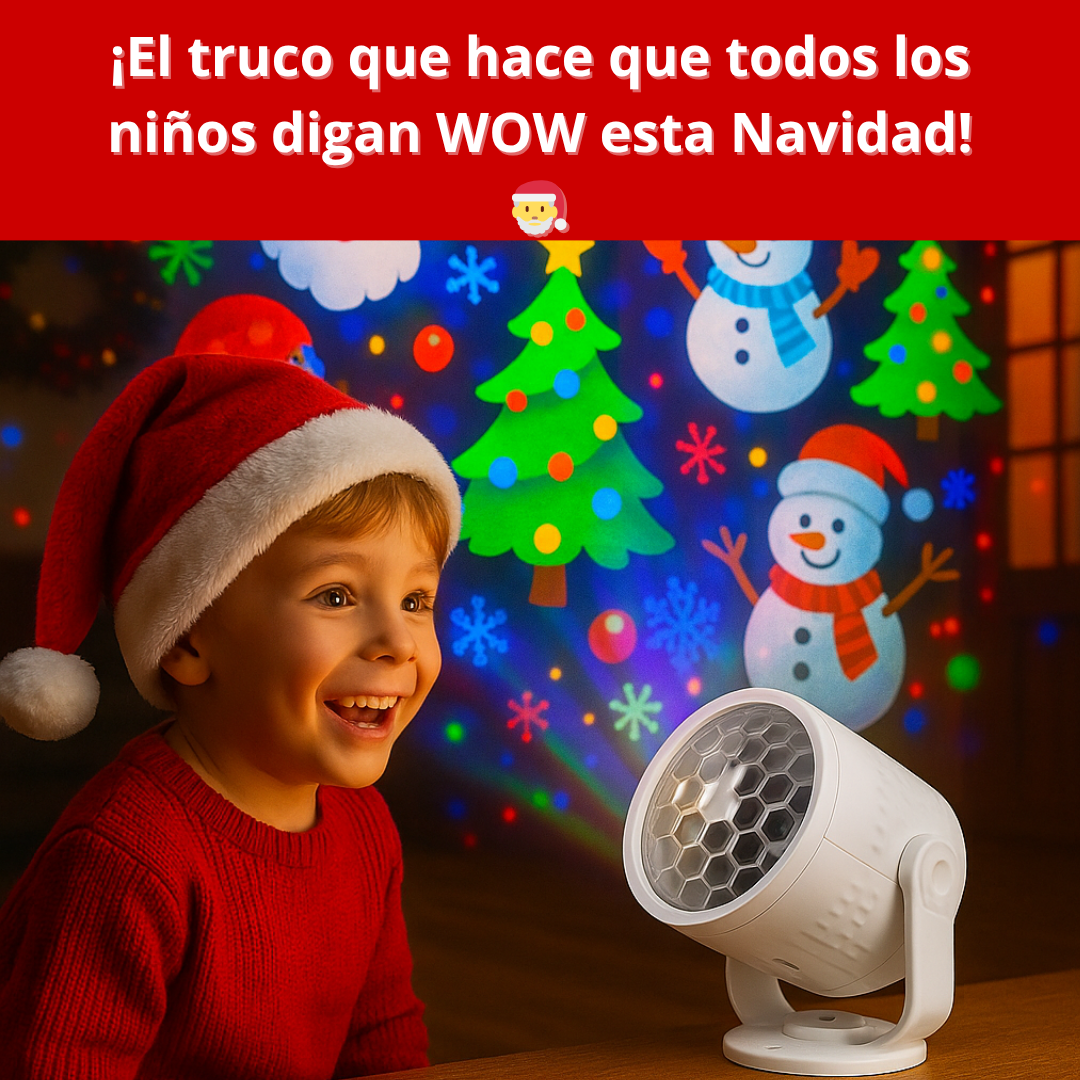 Ambiente navideño instantáneo sin cables ni instalaciones complicadas.