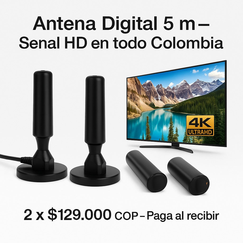 📡 Convierte tu TV en una Smart TV y mira canales gratis en 4K SmartVision™: señal potente, imagen nítida y sin pagar suscripción.