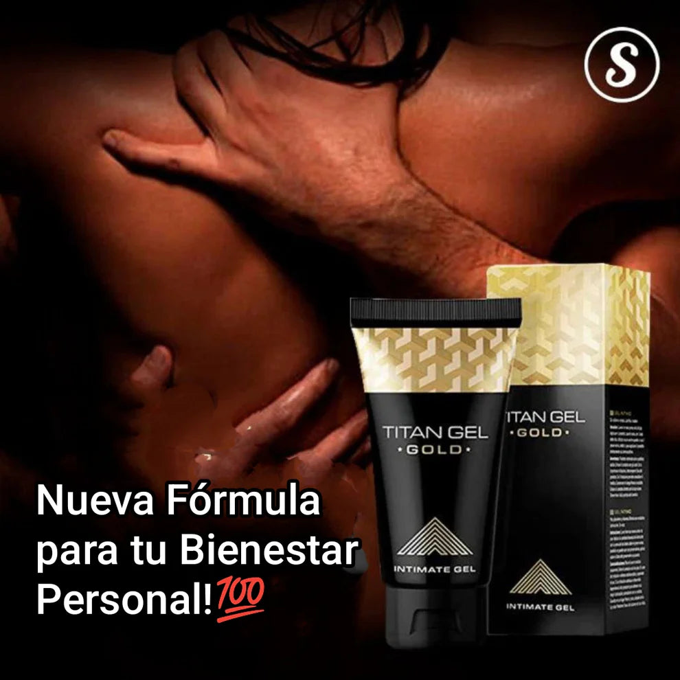 Titan Gel GOLD – Potencia, Confianza y Vitalidad en un Solo Paso 💪🧴