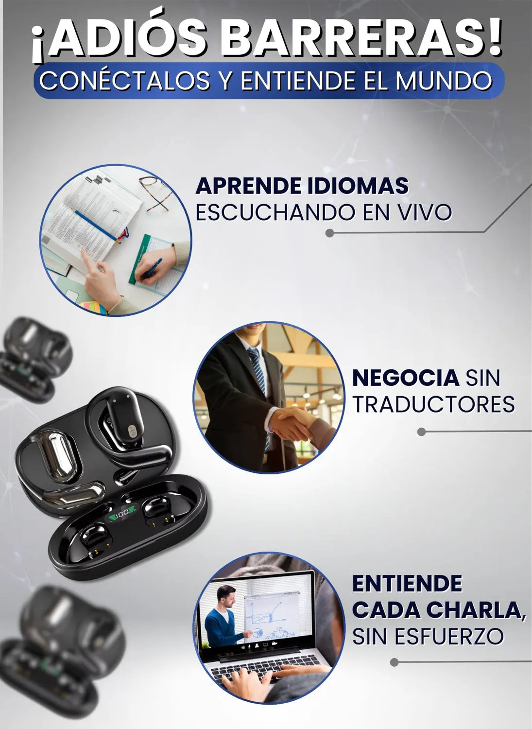 ¡Entiende y habla 144 idiomas sin estudiar ni una sola palabra!